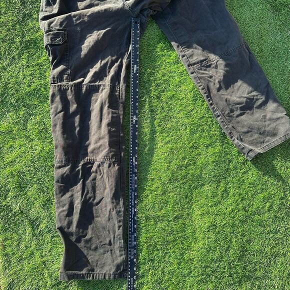 5.11 Tactical series Cargo Baggy Pants Mens Size 36x34 Double Knee Black Faded - Picture 15 of 15